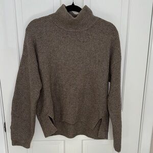 A&F Cozy Brown Turtleneck Sweater